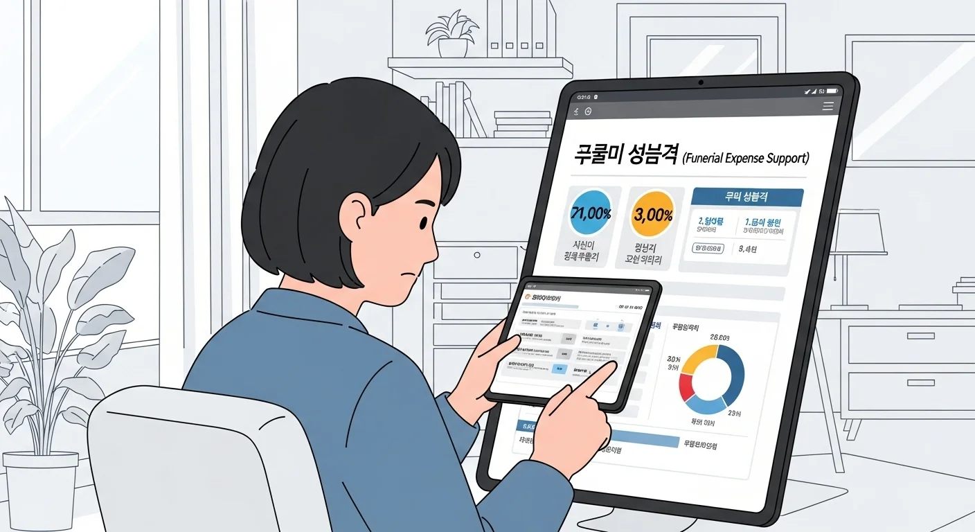 2025년 장제비 지원 금액 및 지원 횟수