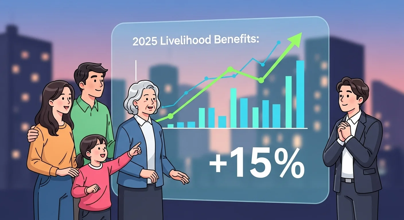 2025년 생계급여 선정기준의 변화