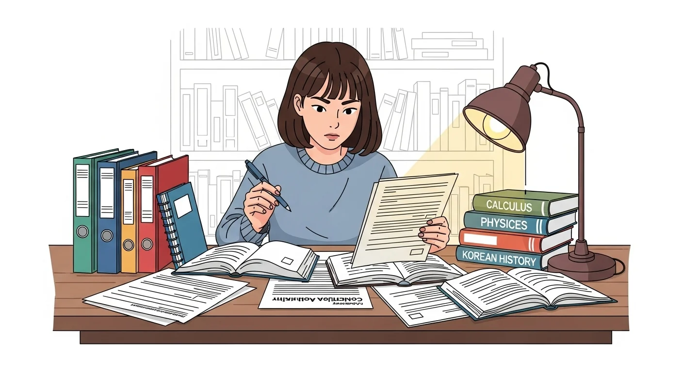 성적과 학점 기준, 그리고 특별한 유의사항