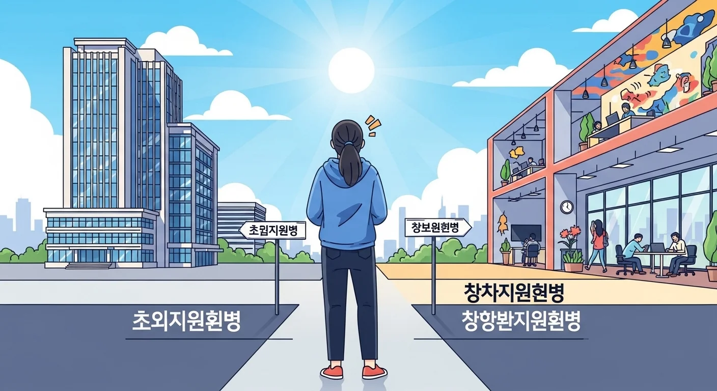 취업지원형과 창업지원형 장학금 비교