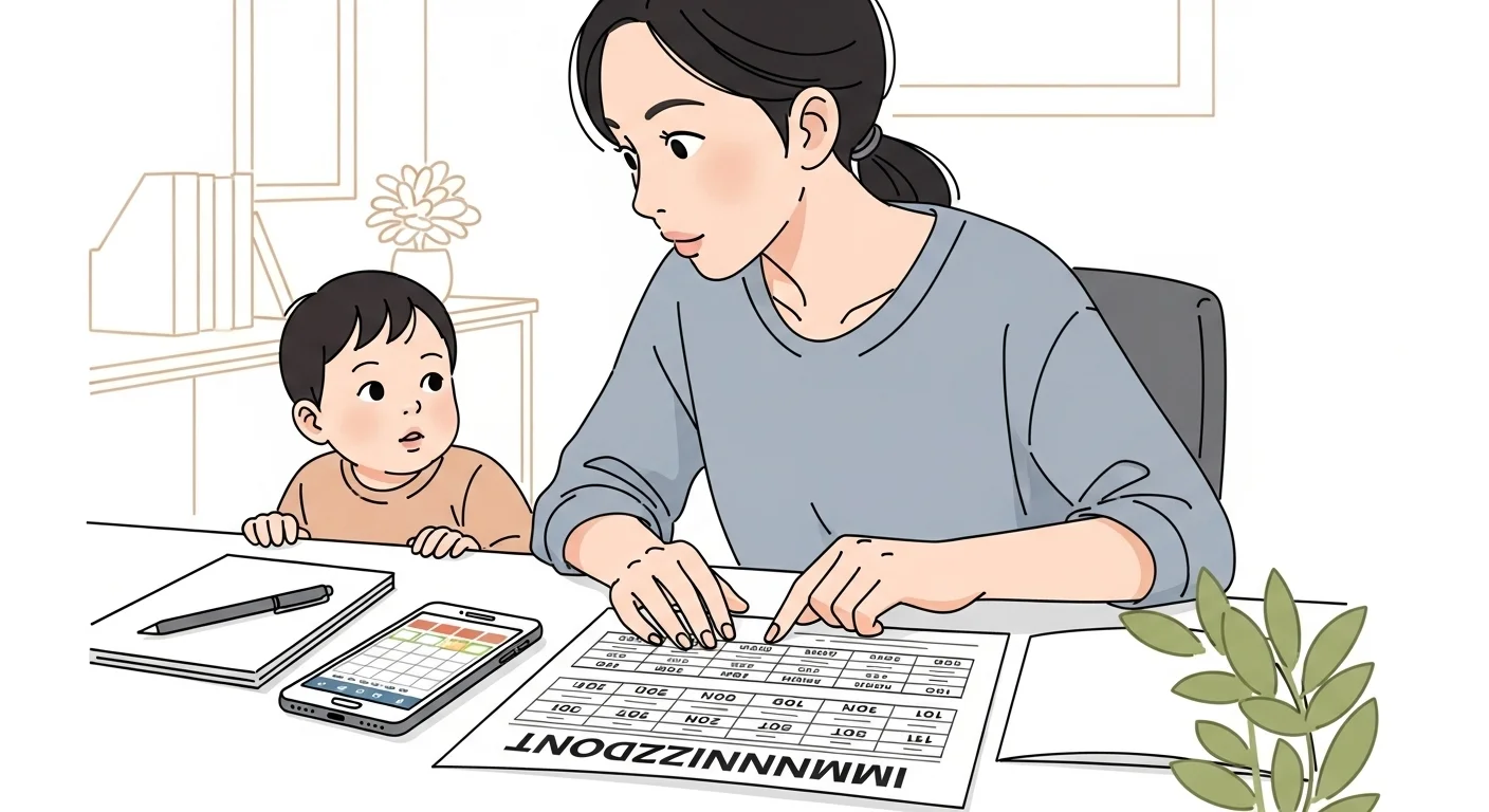 주요 백신별 접종 시기와 횟수 알아보기