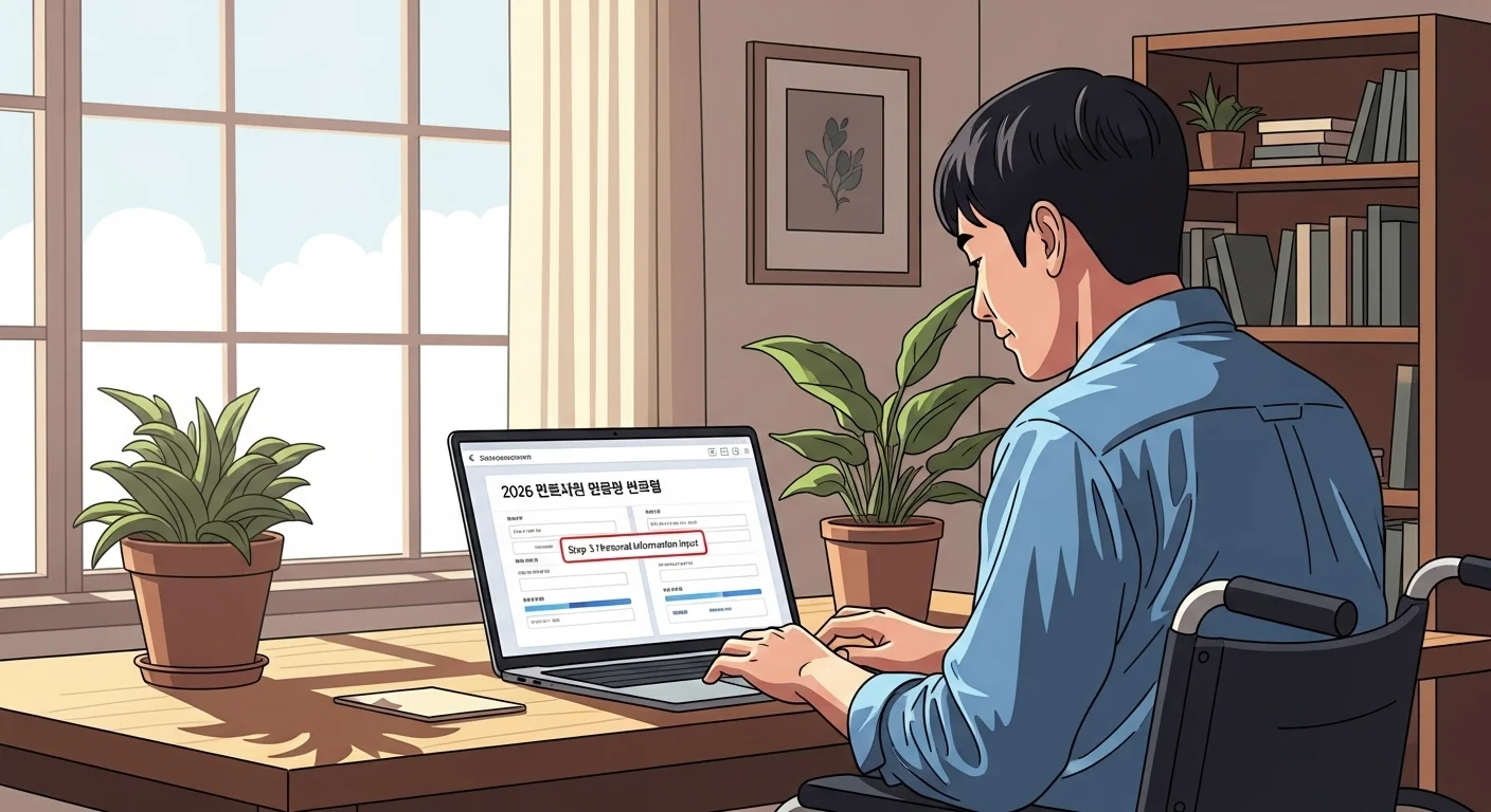 2026년 근로지원인 신청 절차와 일정