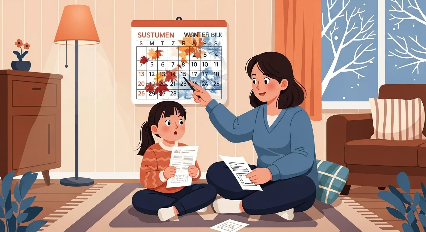 계절별 바우처 사용 기간과 유의할 점