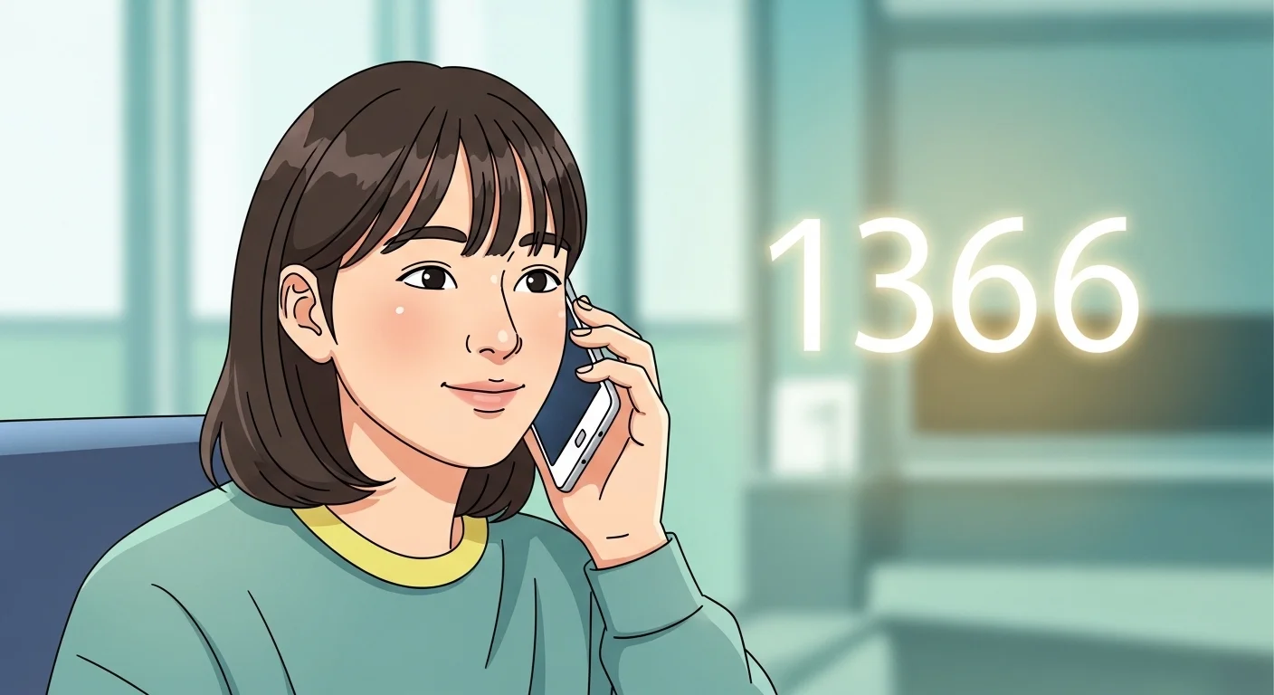 궁금할 때 언제든지! 1366 상담 채널을 이용하세요