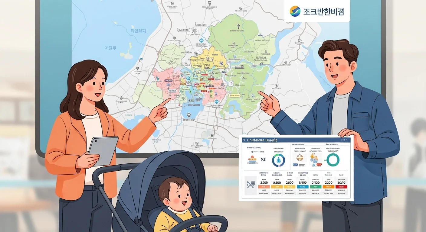 서울시 자치구별 출산 지원금 비교