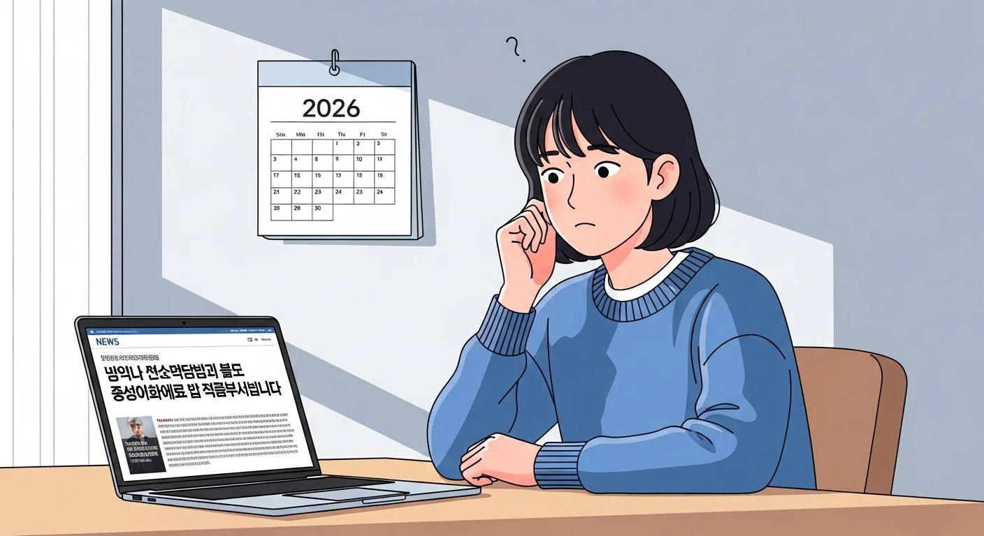 2026년, 무엇이 달라졌습니까?