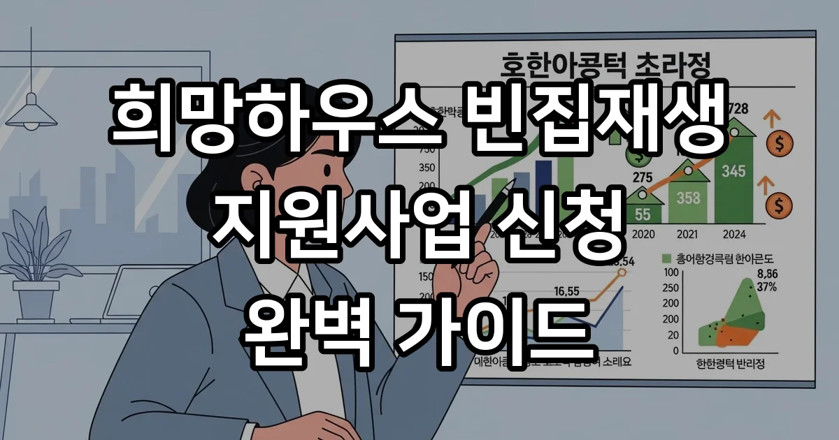 희망하우스 빈집재생 지원사업 신청 조건 2026년